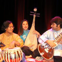 Pipa, sitar and tabla